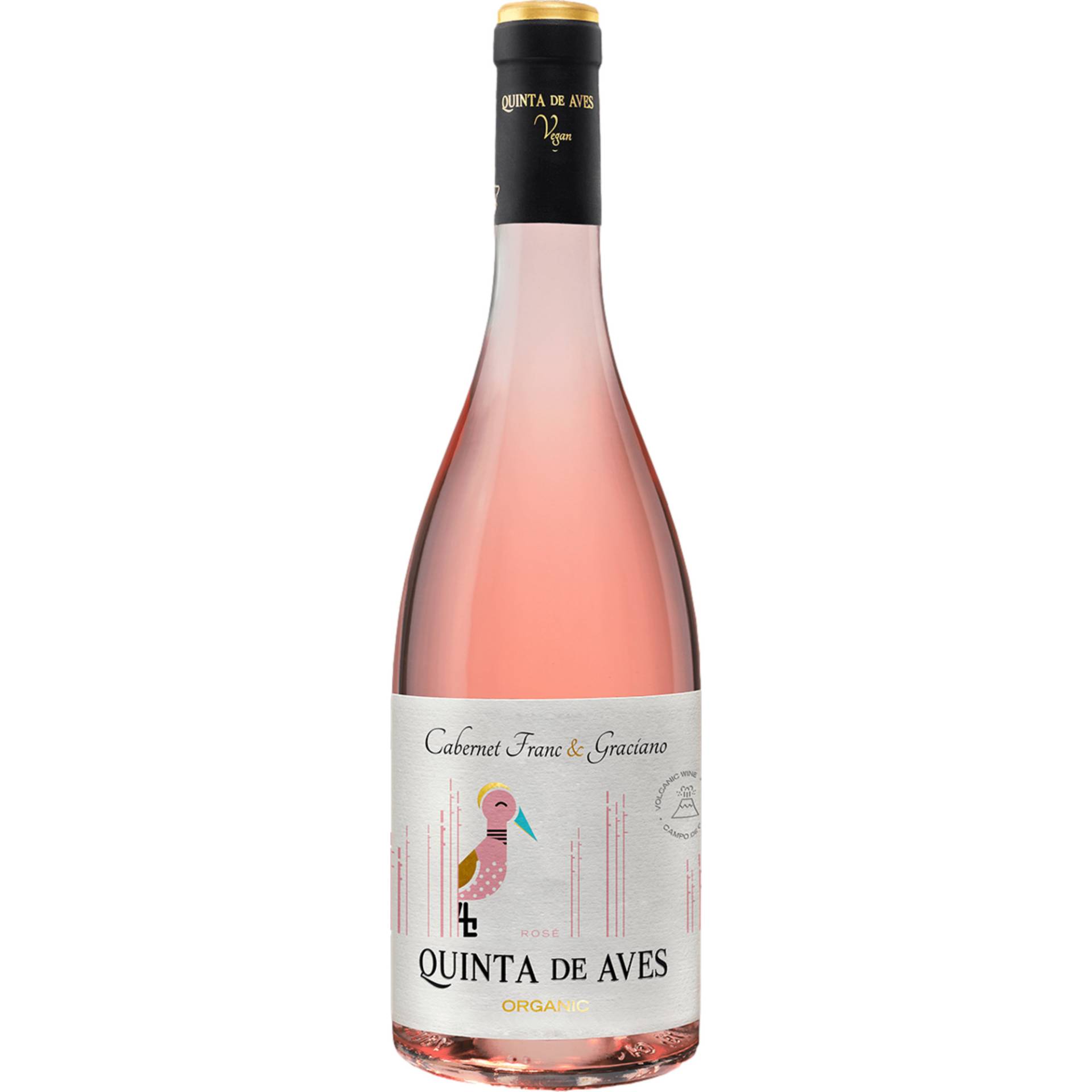 Quinta de Aves Rosé Bio, Vino de la Tierra Castilla, Kastilien - La Mancha, 2023, Roséwein Quinta de Aves Rosé Bio, Vino de la Tierra Castilla, Kastilien - La Mancha, 2023, Roséwein von Bodegas Quinta de Aves S.L. Ciudad Real - Espana