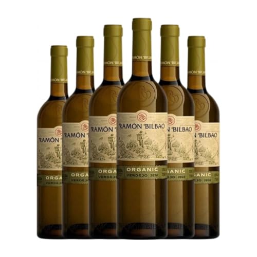 Ramón Bilbao Blanc Organic Verdejo Rueda Jung 75 cl (Schachtel mit 6 Flaschen von 75 cl) von Bodegas Ramón Bilbao