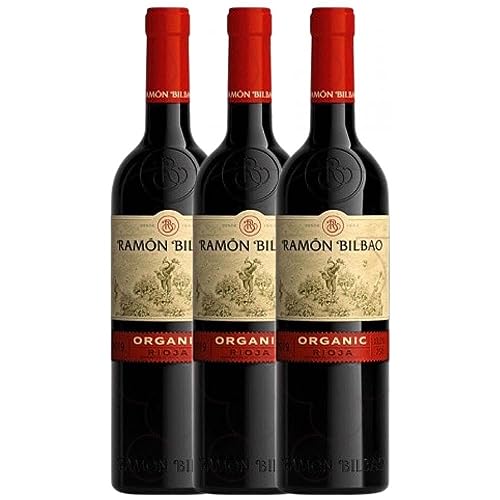 Ramón Bilbao Organic Rioja Alterung 75 cl (Schachtel mit 3 Flaschen von 75 cl) von Bodegas Ramón Bilbao