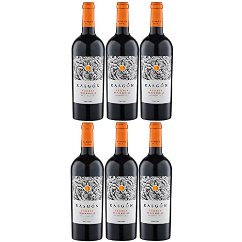 Rasgon Reserva Tempranillo Rotwein Wein trocken Spanien (6 Flaschen) von Bodegas Rasgon