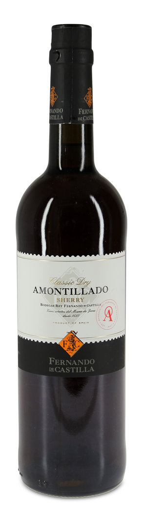 Sherry Amontillado Classic Dry von Bodegas Rey Fernando de Castilla