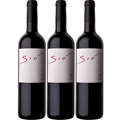Bodegas Ribas Sio Negre Magnum Rotwein Wein trocken Bio Mallorca Spanien I Visando Paket (3 Flaschen) von Bodegas Ribas
