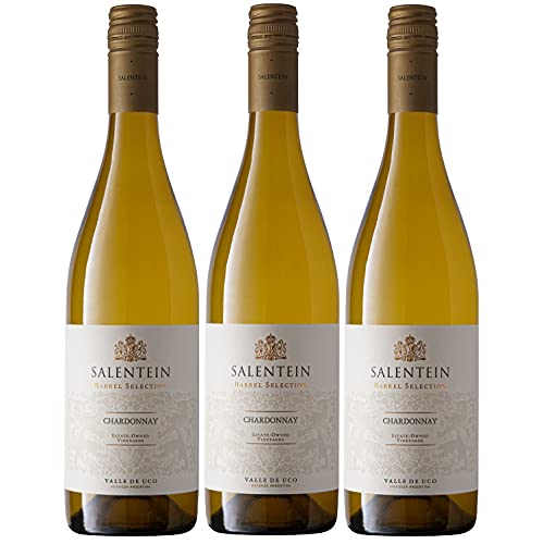 Bodegas Salentein Barrel Selection Chardonnay Weißwein Wein trocken Argentinien (3 Flaschen) von Bodegas Salentein