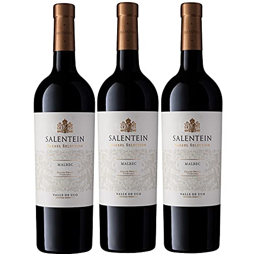 Bodegas Salentein Barrel Selection Malbec Rotwein Wein trocken Argentinien (3 Flaschen) von Bodegas Salentein