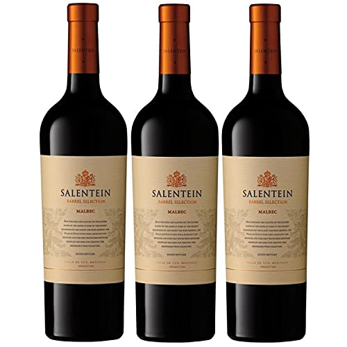 Bodegas Salentein Barrel Selection Merlot Rotwein Wein trocken Argentinien (3 Flaschen) von Bodegas Salentein