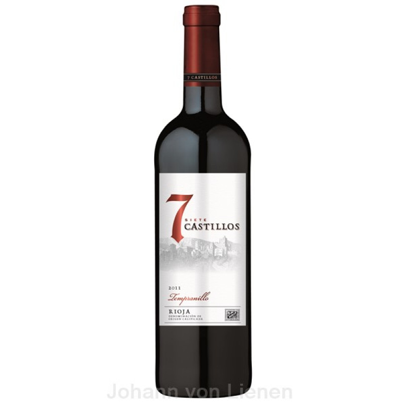 7 Castillos Rioja 0,75 L 13,5%vol von Bodegas San Pedro