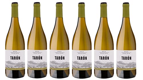 6x 0,75l - Bodegas Tarón - Tempranillo Blanco - barrel aged - Rioja D.O.Ca. - Spanien - Weißwein trocken von Bodegas Tarón
