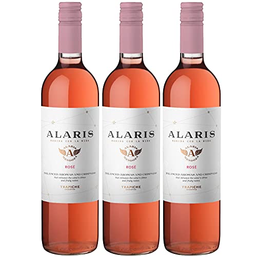 Bodegas Trapiche Alaris Rosé Roséwein Wein trocken Argentinien (3 Flaschen) von Bodegas Trapiche