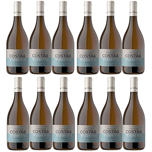 Bodegas Trapiche Costa & Pampa Chardonnay Weißwein Wein trocken Argentinien (12 Flaschen) von Bodegas Trapiche