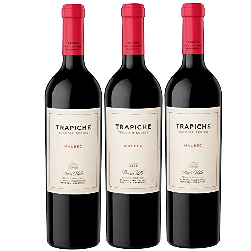 Bodegas Trapiche Terroir Series Malbec Finca Coletto Rotwein Wein trocken Argentinien (3 Flaschen) von Bodegas Trapiche