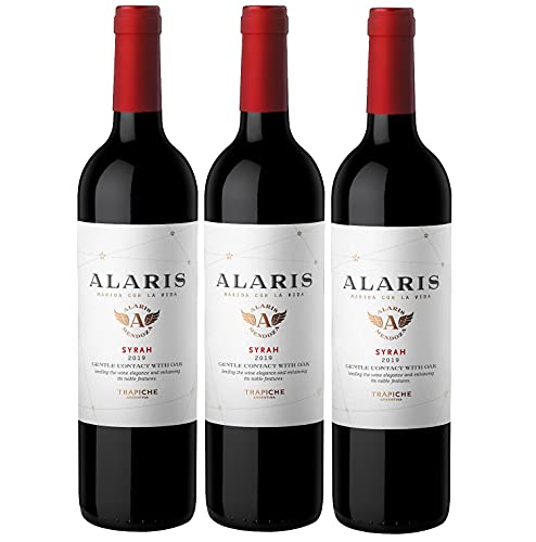 BodegasTrapiche Alaris Syrah Rotwein Wein trocken Argentinien (3 Flaschen) von Bodegas Trapiche