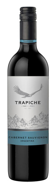 Trapiche Vineyards Cabernet Sauvignon Rotwein trocken 0,75 l von Bodegas Trapiche