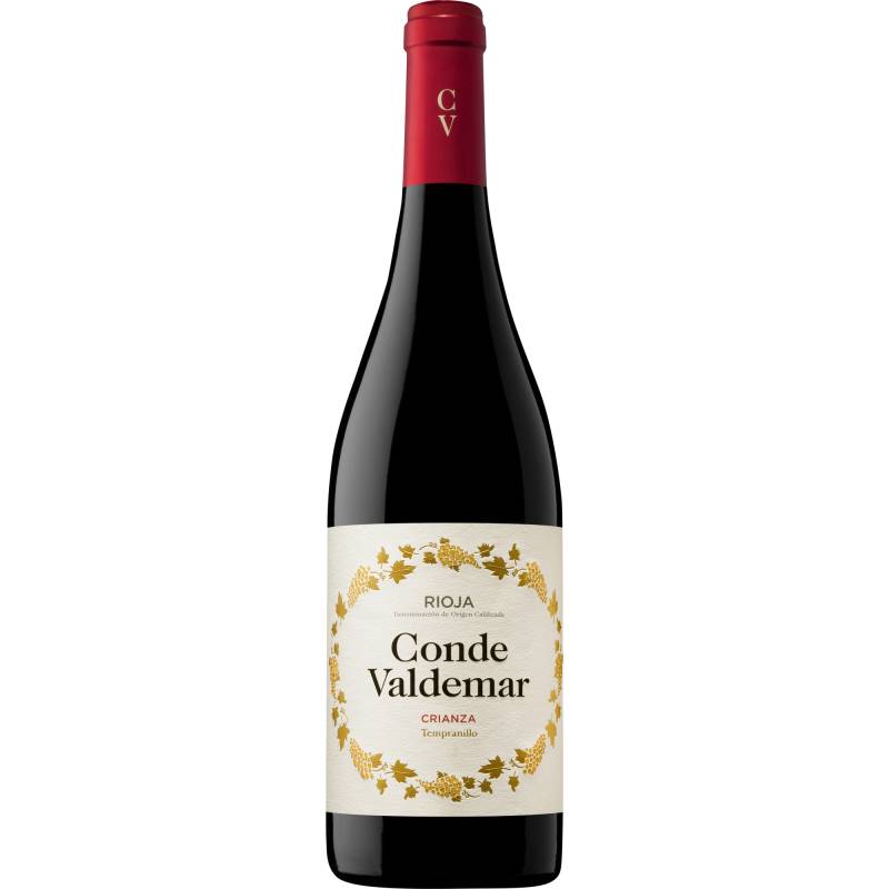 Conde Valdemar Rioja Crianza, Rioja DOCa, Rioja, 2019, Rotwein von Bodegas Valdemar S.A., Oyon, Spain