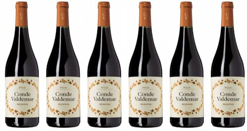 6x Conde Valdemar Reserva 2016 - Bodegas Valdemar, La Rioja - Rotwein von Bodegas Valdemar