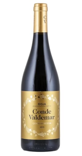 Conde Valdemar Gran Reserva 2015 | Rotwein | Rioja – Spanien | 1 x 0,75 Liter Conde Valdemar Gran Reserva 2015 | Rotwein | Rioja – Spanien | 1 x 0,75 Liter von Bodegas Valdemar