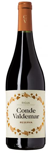 Conde Valdemar Reserva DOCa 2015 von Bodegas Valdemar (1x0,75l), trockener spanischer Rotwein aus Rioja von Bodegas Valdemar