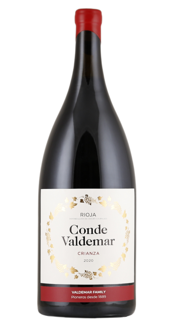 Jeroboam (5,0 L) Conde Valdemar Crianza 2020 von Bodegas Valdemar