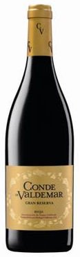 Rioja Gran Reserva Conde de Valdemar DO 2015 von Bodegas Valdemar (1x0,75l), trockener spanischer Rotwein aus Rioja von Bodegas Valdemar