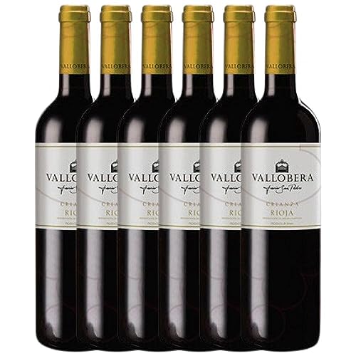Vallobera Tempranillo Rioja Alterung Halbe Flasche 37 cl (Schachtel mit 6 Halbe Flasche von 37 cl) von Bodegas Vallobera