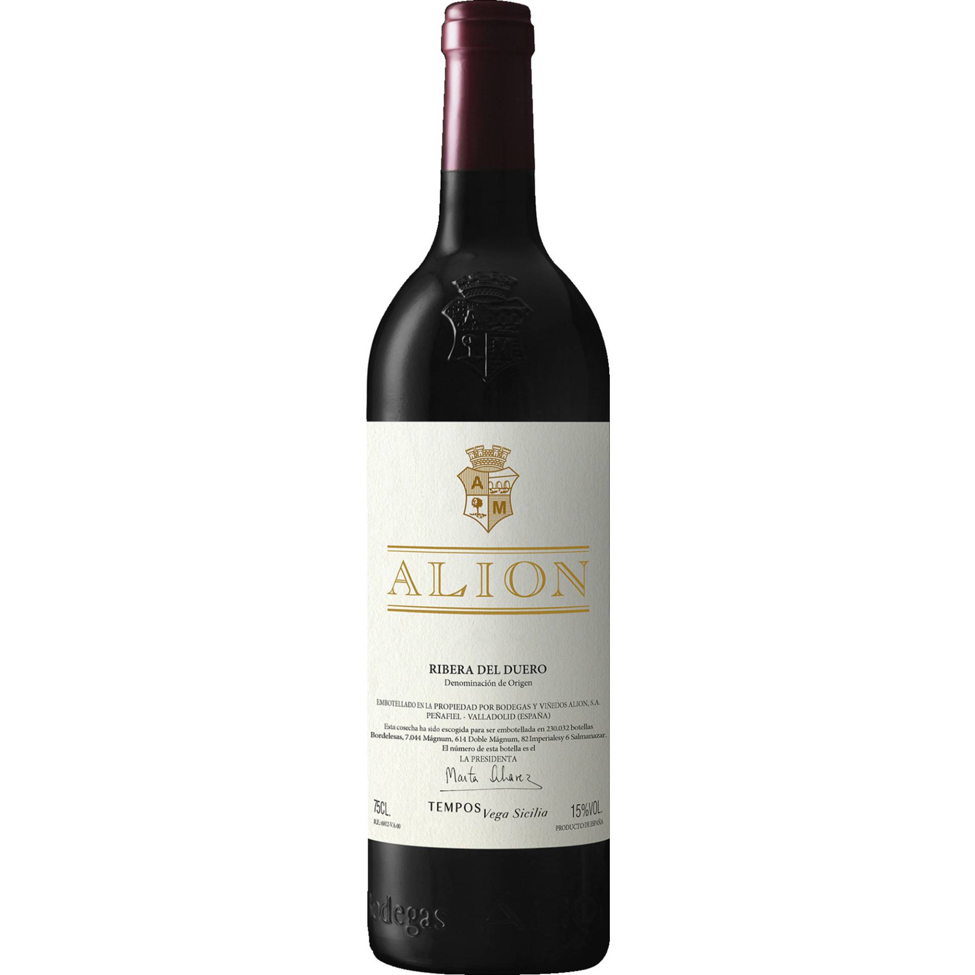 Alión, Ribera del Duero DO, 3,0 L in Holzkiste, Kastilien - León, 2018, Rotwein von Bodegas Vega Sicilia,47359,Valbuena de Duero,Spanien