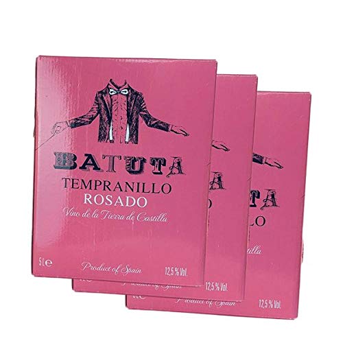 Rosé Spanien Tempranillo Batuta Bag in Box trocken (3x5L) von Bodegas Vinedos de Aldeanueva