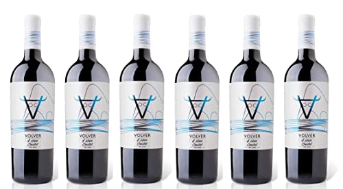 6x 0,75l - Bodegas Volver - 4 Meses - Cencibel - Vino de la Tierra de Castilla - Spanien - Rotwein trocken von Bodegas Volver