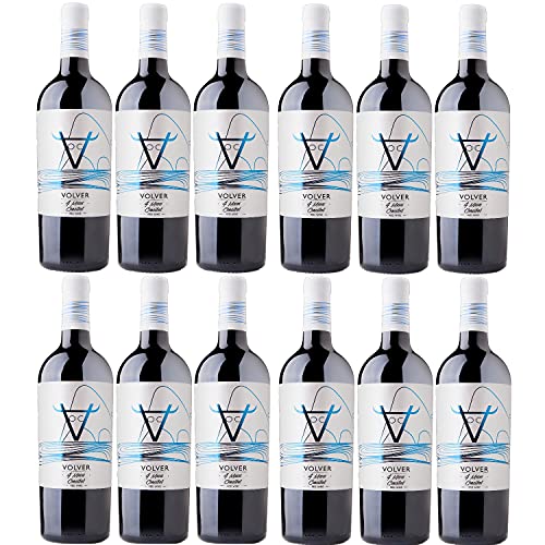 Bodegas Volver 4 Meses Cencibel Vdt Castilla Rotwein Wein trocken Spanien (12 Flaschen) von Bodegas Volver