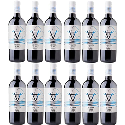 Bodegas Volver 4 Meses Cencibel Vdt Castilla Rotwein Wein trocken Spanien (12 Flaschen) von Volver