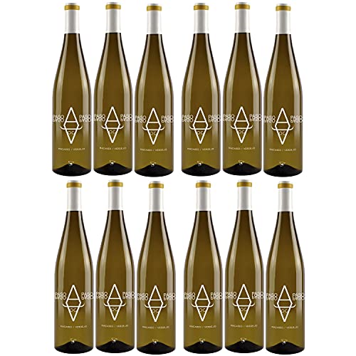 Bodegas Volver Paso a Paso Macabeo-Verdejo Weißwein Wein trocken Spanien (12 Flaschen) von Volver