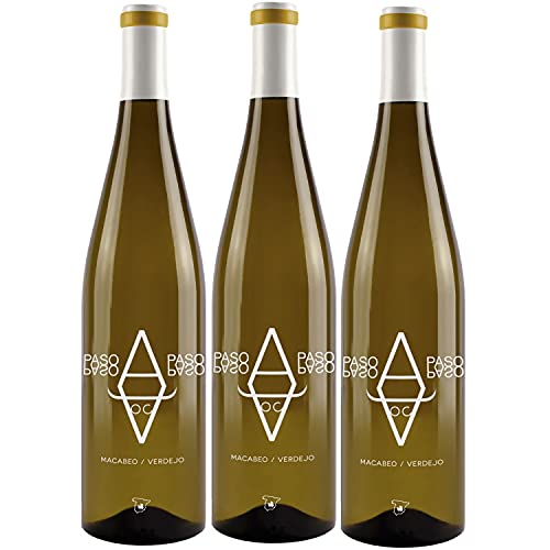 Bodegas Volver Paso a Paso Macabeo-Verdejo Weißwein Wein trocken Spanien (3 Flaschen) von Bodegas Volver