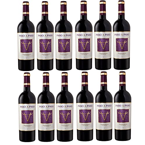 Bodegas Volver Paso a Paso Tinto Tempranillo Rotwein Wein trocken Spanien (12 Flaschen) von Volver