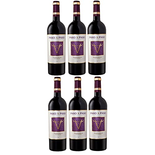 Bodegas Volver Paso a Paso Tinto Tempranillo Rotwein Wein trocken Spanien (6 Flaschen) von Volver