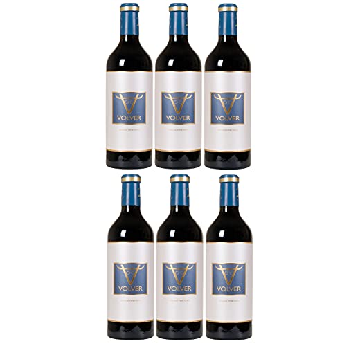 Bodegas Volver Single Vineyard Volver La Mancha DO Rotwein Wein trocken Spanien (6 Flaschen) von Volver