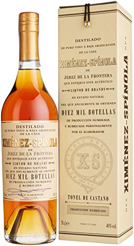 Bodegas Ximénez-Spínola Criadera Jerez de la Fronterra Brandy mit Geschenkverpackung (1 x 0.7 l) von Ximenez-Spinola