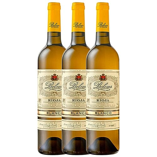 Zugober Belezos Blanco Fermentado en Barrica Viura Rioja Alterung 75 cl (Schachtel mit 3 Flaschen von 75 cl) von Bodegas Zugober