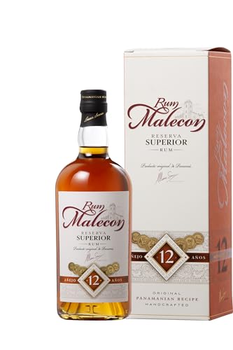 Rum Malecon Añejo 12 Años Reserva Superior 40% Vol. 0,7l in Geschenkbox von Rum Malecon