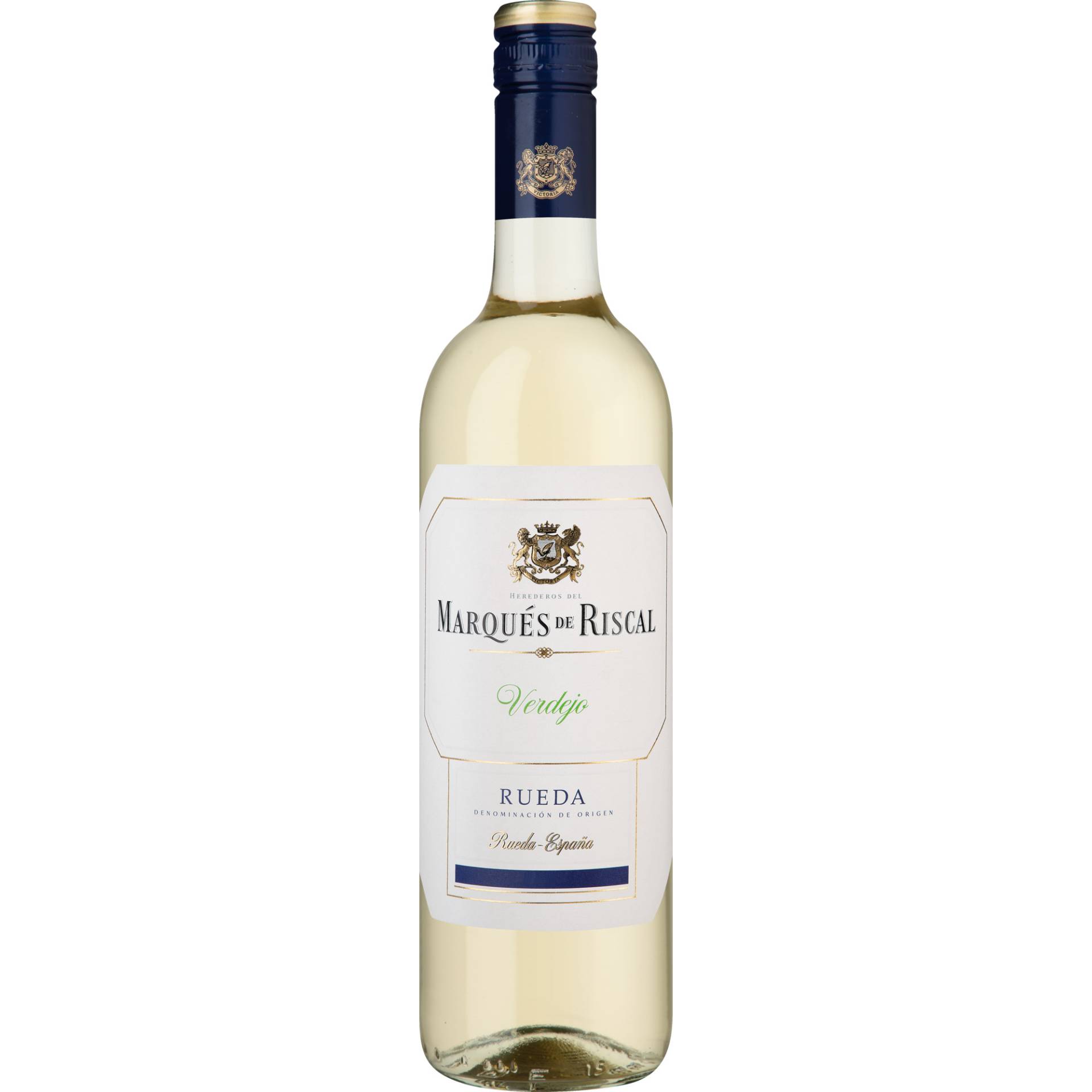 Marqués de Riscal Rueda Blanco Verdejo, Rueda DO, Kastilien - León, 2023, Weißwein Marqués de Riscal Rueda Blanco Verdejo, Rueda DO, Kastilien - León, 2023, Weißwein von Bodegas de Los Herederos del Marques de Riscal, S.L.U., 47490 Rueda, Espana