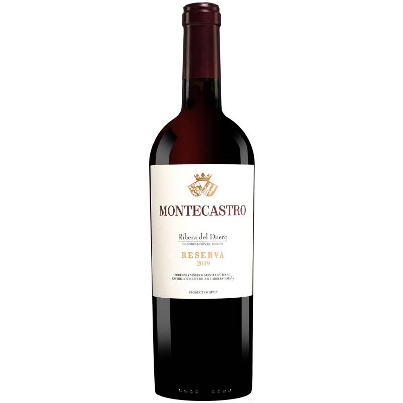 Montecastro Reserva 2019  0.75L 15% Vol. Rotwein Trocken aus Spanien von Bodegas y Viñedos Montecastro