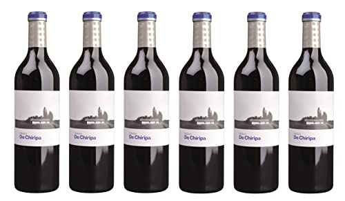 6x 0,75l - Bodegas y Viñedos Valderiz - De Chiripa - Ribera del Duero D.O. - Spanien - Rotwein trocken von Bodegas y Viñedos Valderiz