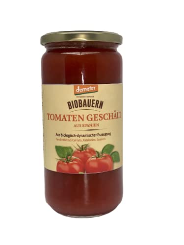 Bodensee Biobauern Tomaten geschält, DEMETER, 660ml von Bodensee Biobauern