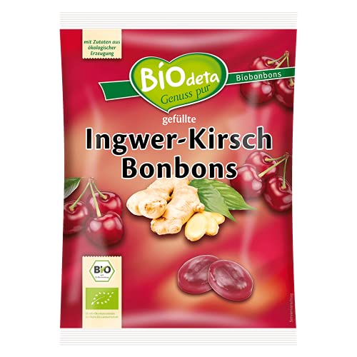 Biodeta Bodeta gefüllte Bonbons 75g (Ingwer-Kirsch) von Bodeta Süßwaren GmbH