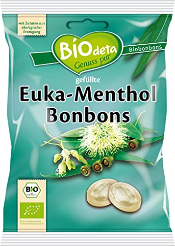 Biodeta Bodeta gefüllte Bonbons 75g (Euka-Menthol) von Bodeta Süßwaren GmbH