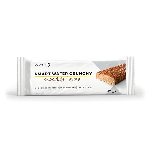 Body & Fit Smart Waffeln, knusprige Schokolade, 480 g, 12 Waffeln Body & Fit Smart Waffeln, knusprige Schokolade, 480 g, 12 Waffeln von Body & Fit