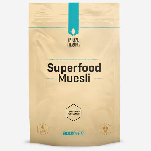 Body & Fit Superfood Müsli Naturell 1000 gramm von Body & Fit