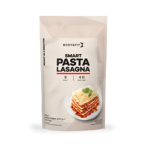 Smart Pasta Lasagne - Frei von Kohlenhydraten, Fett, Zucker und Gluten - 275 gramm von Body & Fit