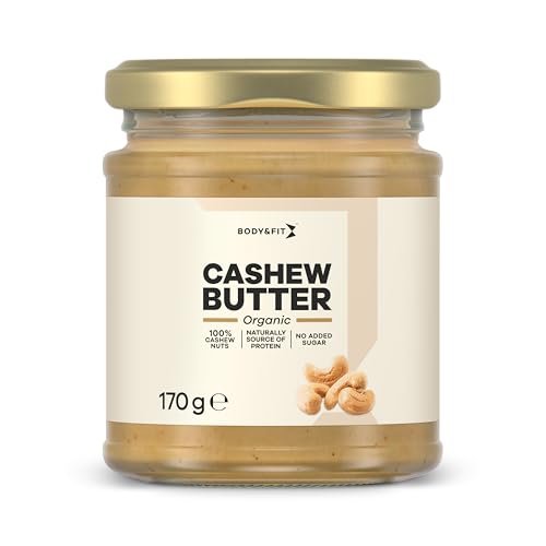 Body & Fit Biologische Cashewbutter Cashew 170 gramm Body & Fit Biologische Cashewbutter Cashew 170 gramm von Body & Fit