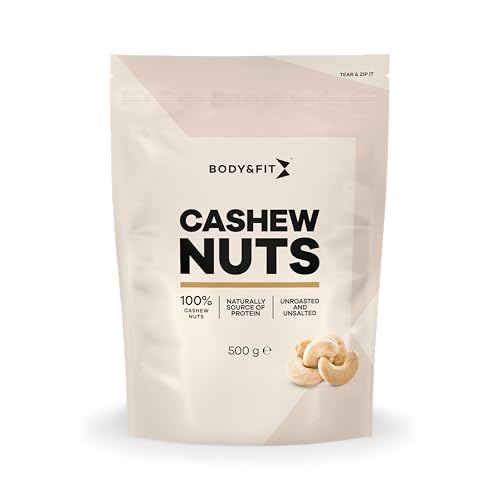 Body & Fit Pure Cashewnüsse Cashew 500 gramm von Body & Fit