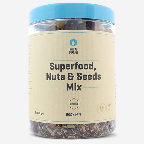 Body & Fit Superfood, Nuts & Seeds Mix With Nuts & Seeds 500 gramm Body & Fit Superfood, Nuts & Seeds Mix With Nuts & Seeds 500 gramm von Body & Fit