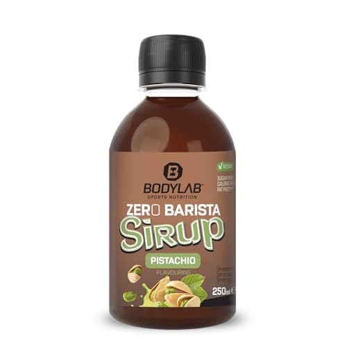 Bodylab24 Zero Barista Sirup Pistazie 250ml, ohne Zucker* und Kalorien*, vegan, Geschmack und Süße für Kaffee und Co Bodylab24 Zero Barista Sirup Pistazie 250ml, ohne Zucker* und Kalorien*, vegan, Geschmack und Süße für Kaffee und Co von Bodylab24