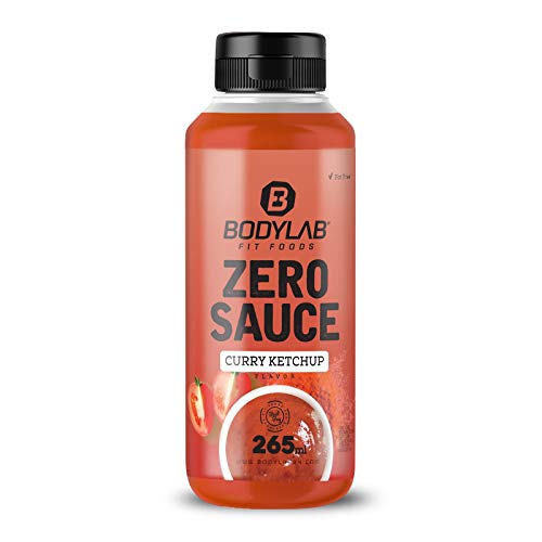Bodylab24 Zero Sauce Curry Ketchup 265ml, kalorienarm, nur 3-9 kcal je 15g Portion, fett- und zuckerreduziert, perfekt zum Verfeinern von Gerichten, als Sauce oder Dressing, ideal für jede Diät Bodylab24 Zero Sauce Curry Ketchup 265ml, kalorienarm, nur 3-9 kcal je 15g Portion, fett- und zuckerreduziert, perfekt zum Verfeinern von Gerichten, als Sauce oder Dressing, ideal für jede Diät von Bodylab24